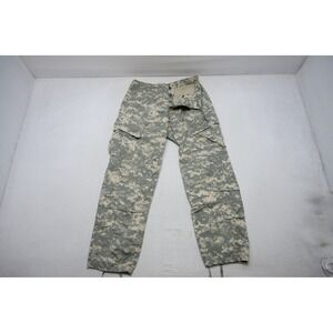 Military Issue ACU Digital Camo Cargo Pants Mens Size Medium Regular‎ Green EUC